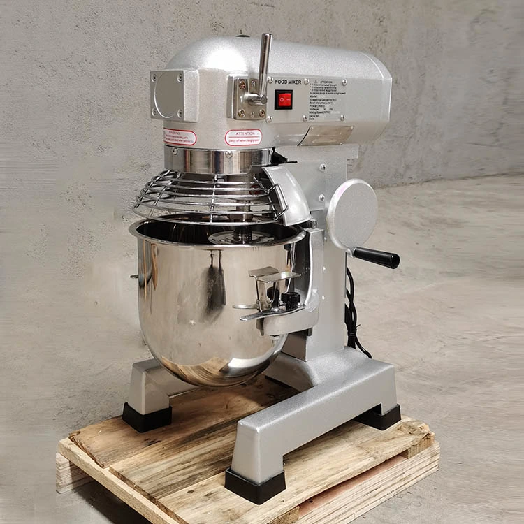 Commercial Baking Machine Bakery Bread Making Machine Stainless 10L 20L 30L Planetary Spiral Bakery Kneader and Past Bread Dough Flour Mixer